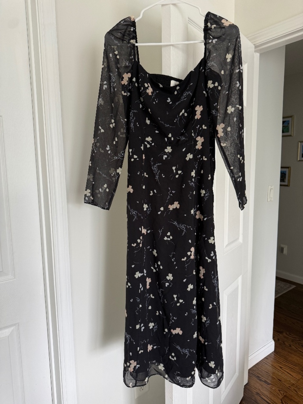 Wilfred Aritzia Floral Dress